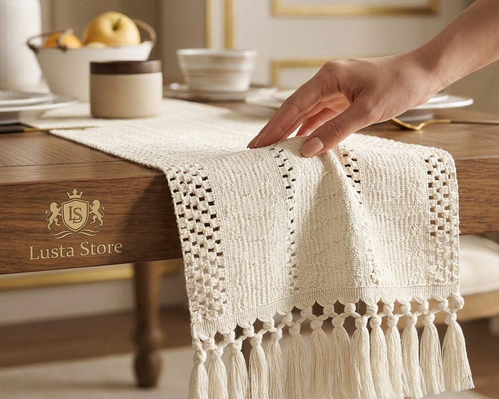 Como Usar Caminho de Mesa: Guia Completo para Estilizar Sua Mesa com Elegância Lusta Store