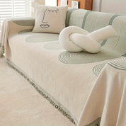 Manta Decorativa Boho em Chenille All-Season