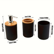 Kit Organizador de Banheiro Elegante