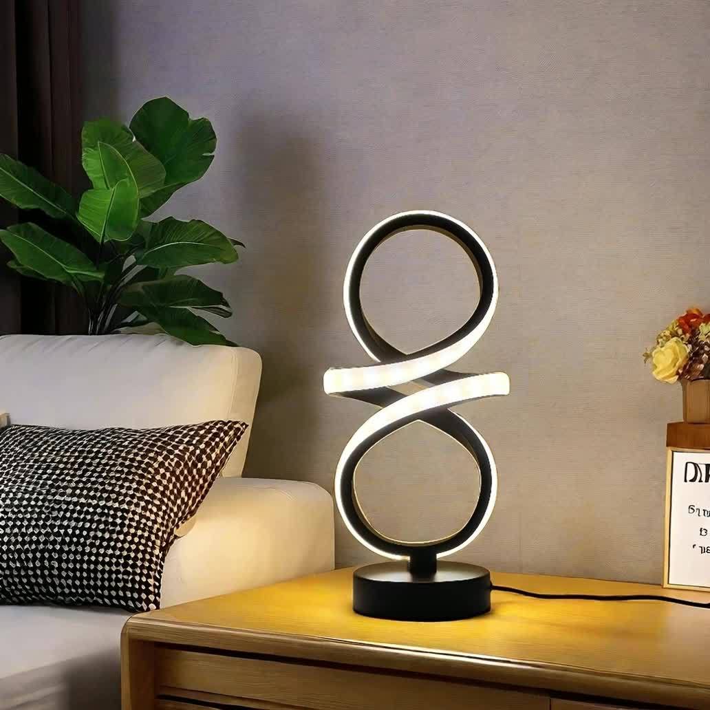 Luminária LED Elegante USB com Brilho Ajustável