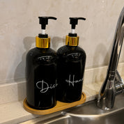 Kit 2x Dispensers de Sabão 500ml Recarregáveis