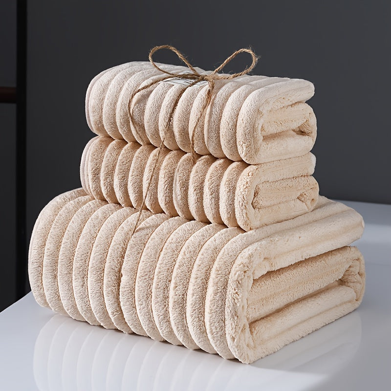 Conjunto Luxuoso de Toalhas Ultra Macias Espessas