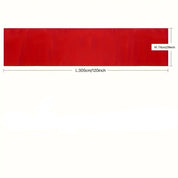 Caminho de Mesa Veludo Vermelho com Detalhes Dourados
