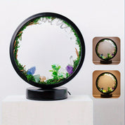 Luminária LED Recarrregável com Cristal Natural