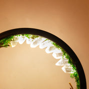 Luminária LED Recarrregável com Cristal Natural