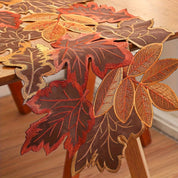 Caminho de Mesa Folhas de Outono