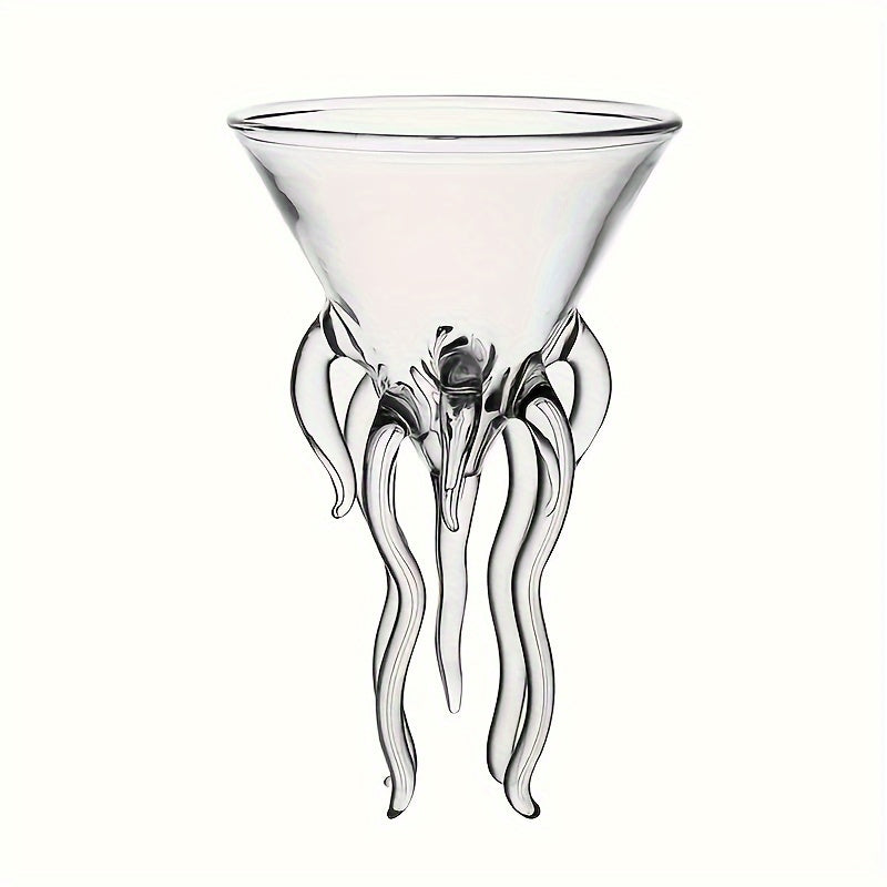 Taça de Martini Jellyfish & Octopus