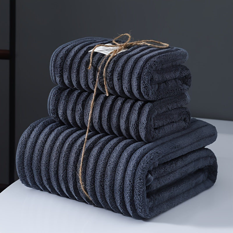 Conjunto Luxuoso de Toalhas Ultra Macias Espessas