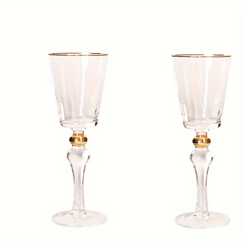 Taças Douradas Elegante Feito à Mão