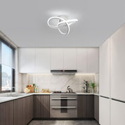 Luminária de Teto LED Regulável Design Moderno com Controle de Temperatura
