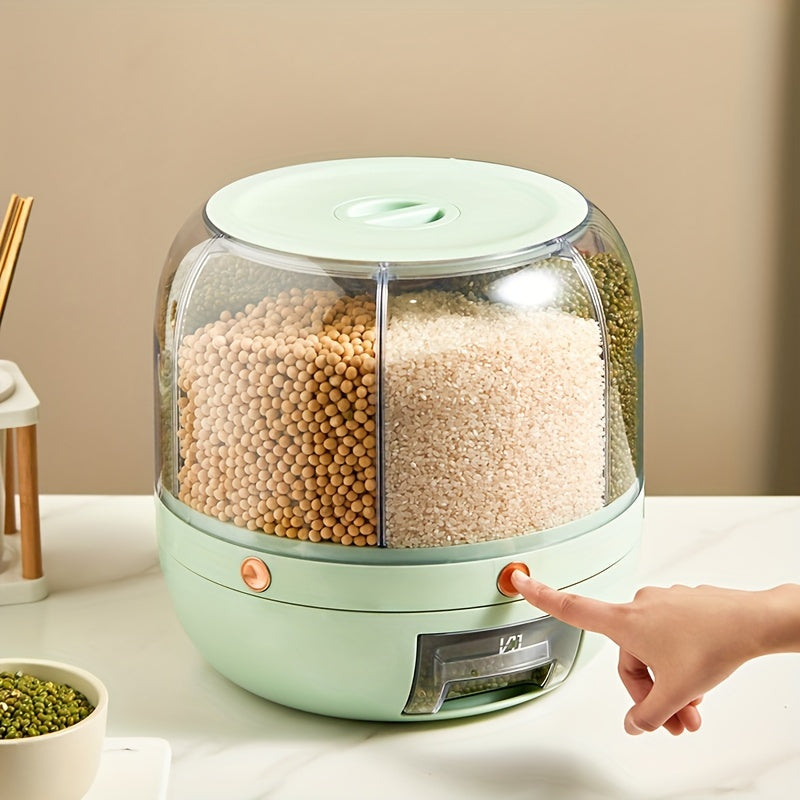 Dispenser Giratório para Armazenamento de Grãos