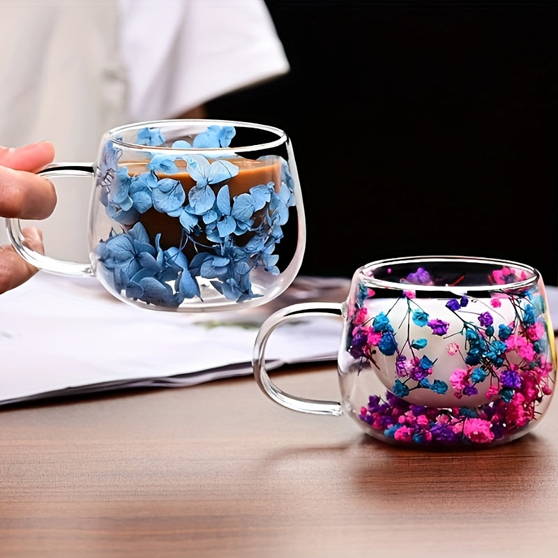 Conjunto de Caneca Design Artesanal de Vidro Borossilicato