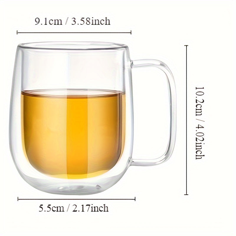 Caneca Térmica de Vidro Borossilicato Soprado