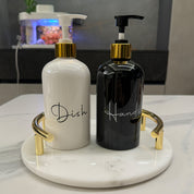 Kit 2x Dispensers de Sabão 500ml Recarregáveis