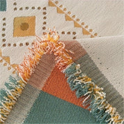 Capa de Sofá Estilo Boho Versátil Back Side