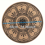 Jogo Americano Boho em Juta Estampada