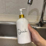 Kit 2x Dispensers de Sabão 500ml Recarregáveis