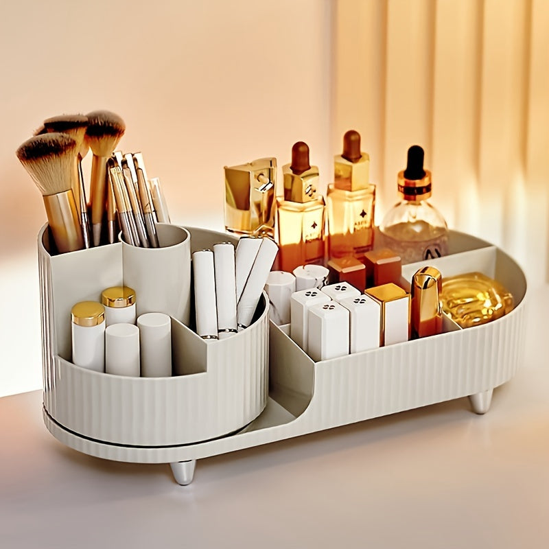 Organizador de Maquiagem Giratório Design Dobrável