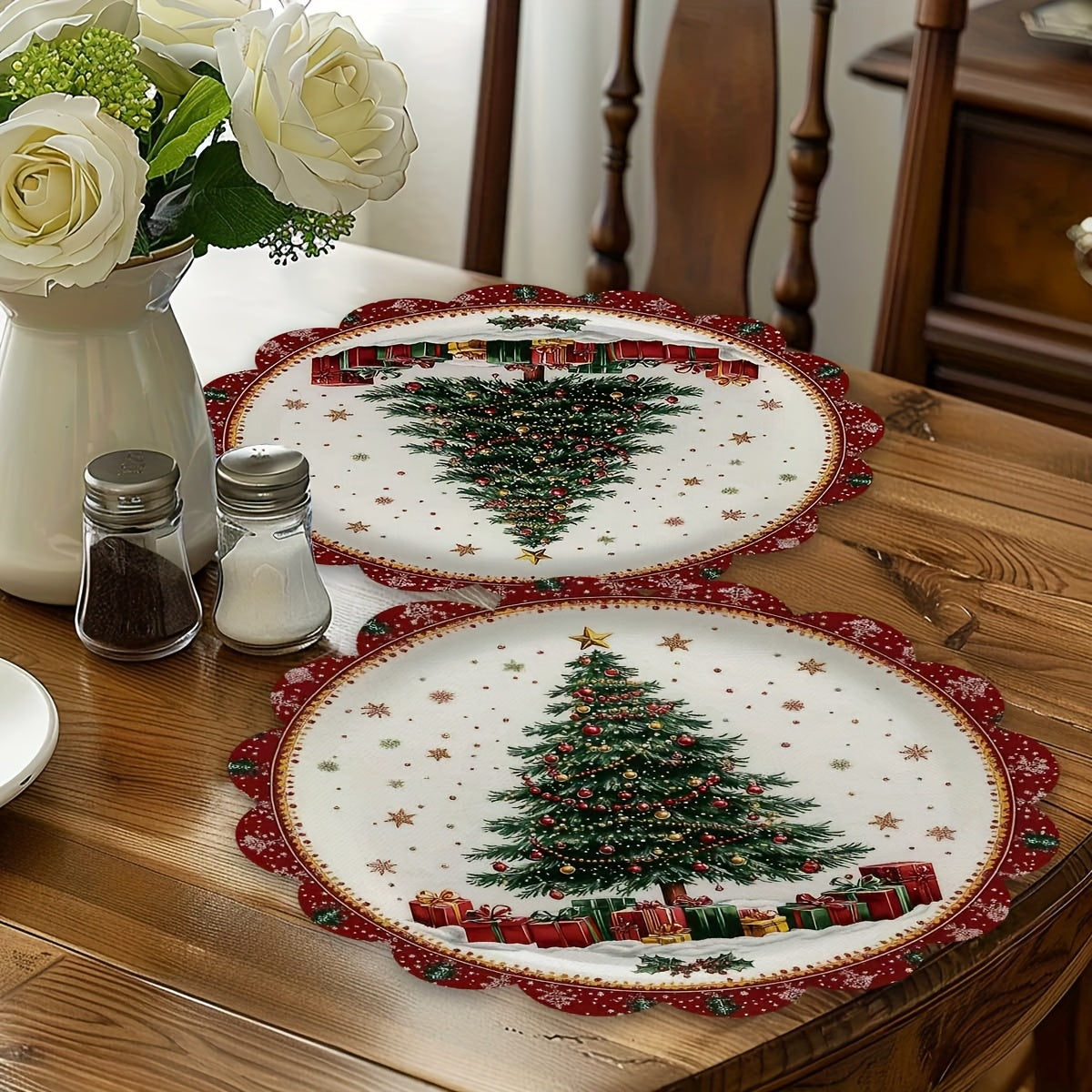 Sousplat Natalino Árvore de Natal