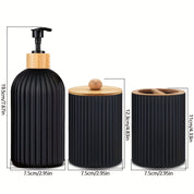 Kit 3pcs Dispenser Recarregável