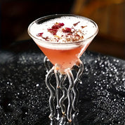 Taça de Martini Jellyfish & Octopus