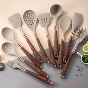 Jogo de Utensílios simples de Cozinha em Silicone
