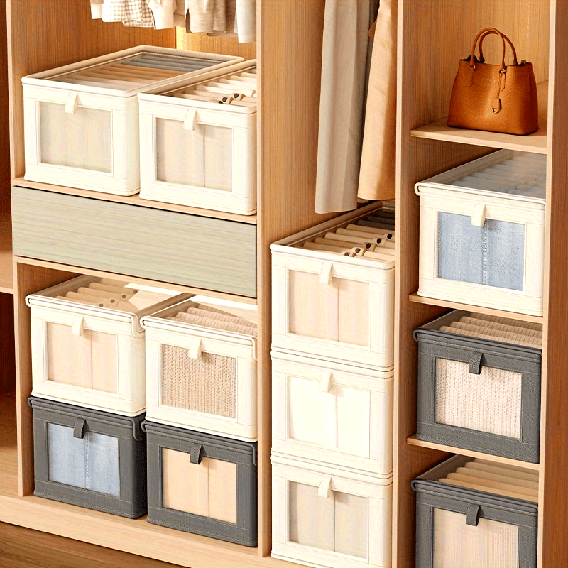 Organizador de Roupas com Visor Transparente