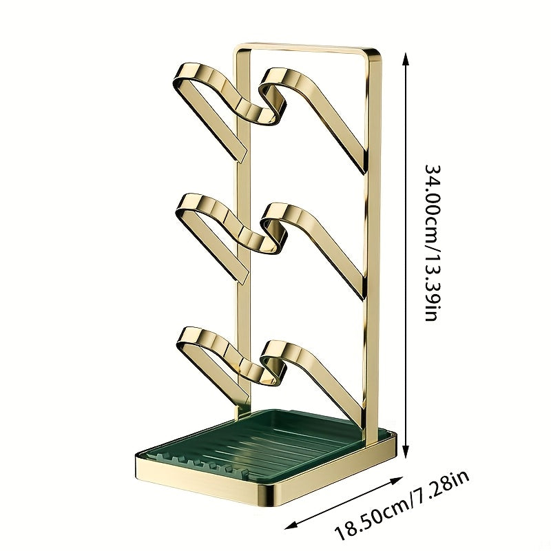 Suporte Inteligente Dourado