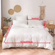 Jogo de Cama Boho Tufted