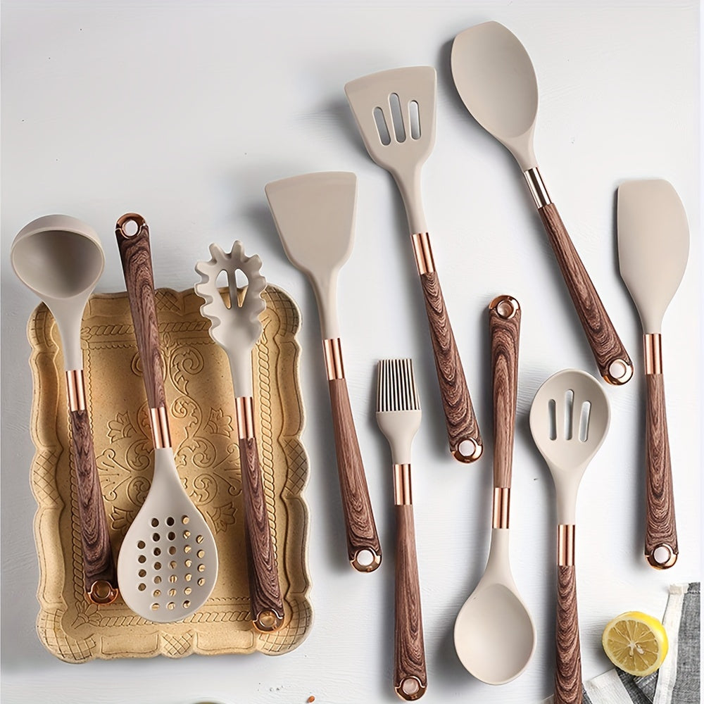 Jogo de Utensílios simples de Cozinha em Silicone