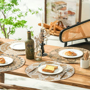 Jogo Americano Boho em Juta Estampada