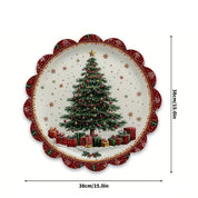 Sousplat Natalino Árvore de Natal