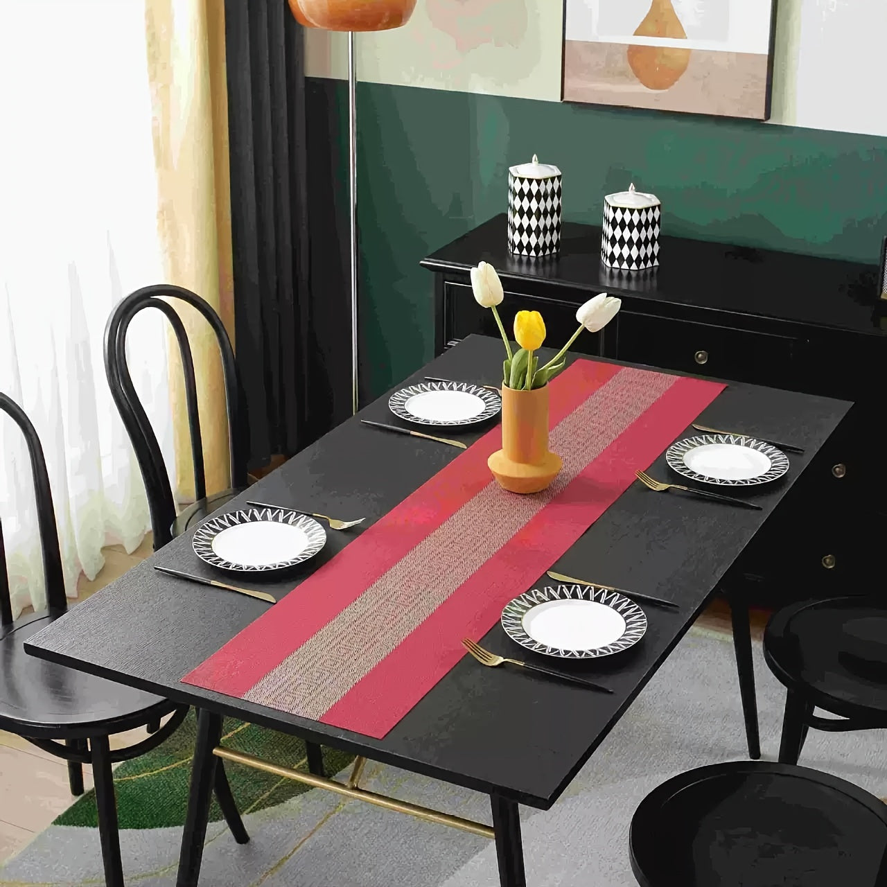 Jogo Americano + Caminho de Mesa Teslin