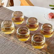 Conjunto de Xícaras de Cristal 95ml
