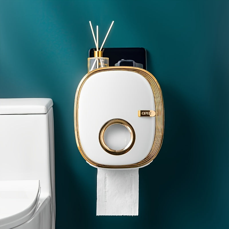 Porta-Papel Higiênico Impermeável de Parede