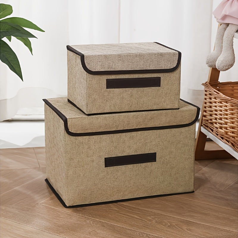 Kit Organizador Inteligente em Tecido com Tampa