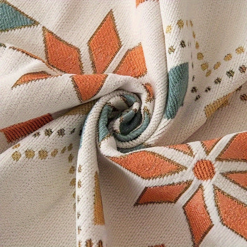 Capa de Sofá Estilo Boho Versátil Back Side