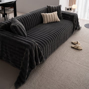 Capa de Sofá Plush de Inverno Ultra Macia Premium