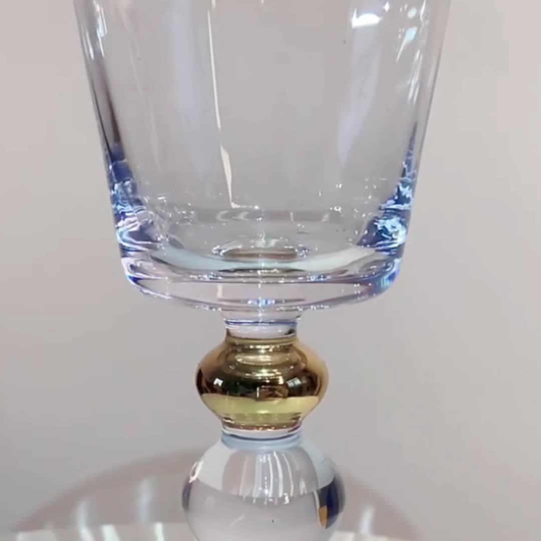 Taças Douradas Elegante Feito à Mão