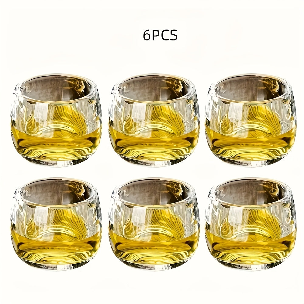 Conjunto de Xícaras de Cristal 95ml
