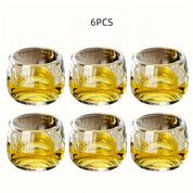 Conjunto de Xícaras de Cristal 95ml
