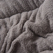 Manta Luxuosa Sherpa Dupla Face