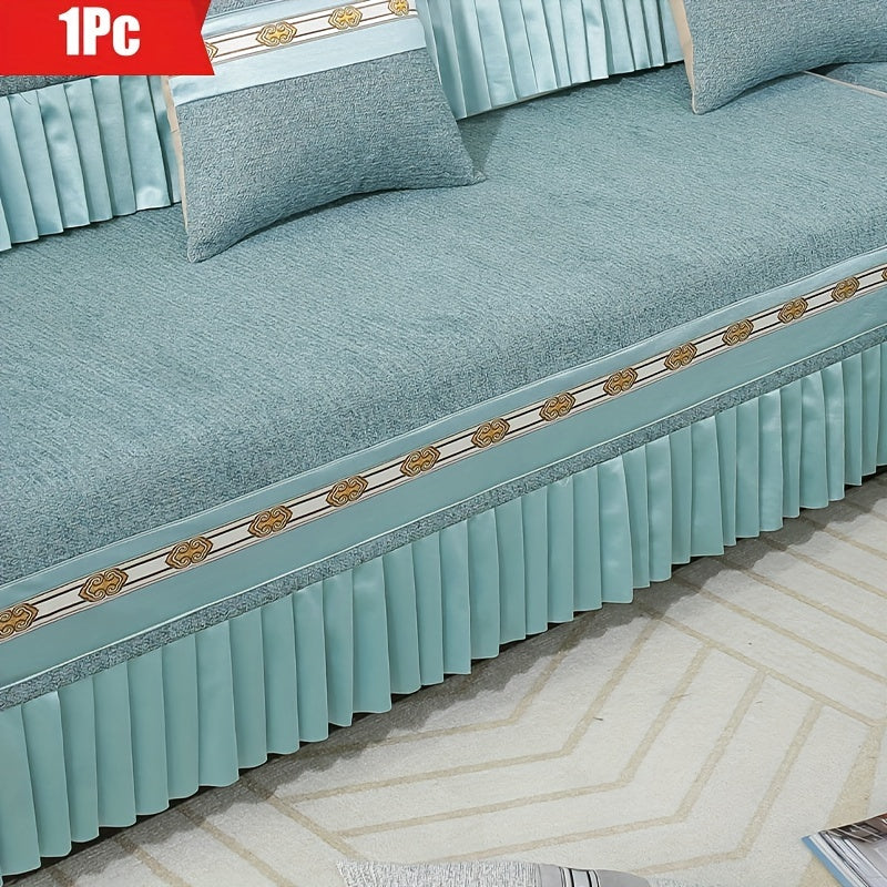 Capa de Sofá Luxuosa Estilo Art Déco Antiderrapante & Lavável