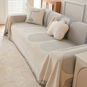 Manta Decorativa Boho em Chenille All-Season