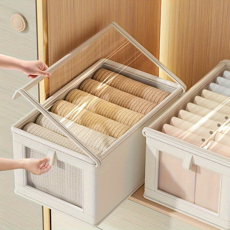 Organizador de Roupas com Visor Transparente