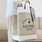 Cesto de Roupas Clássica Dobrável com Estampa Deluxe