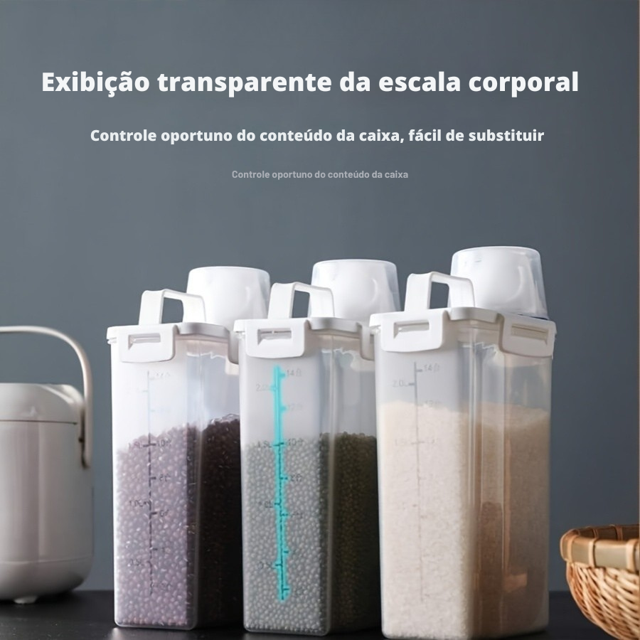 Dispenser Hermético de Arroz