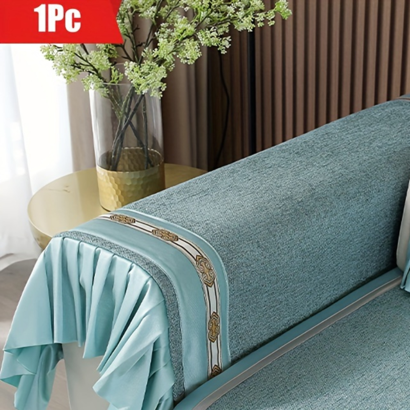 Capa de Sofá Luxuosa Estilo Art Déco Antiderrapante & Lavável