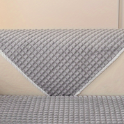 Capa de Sofá Xadrez Plush Extra Macia