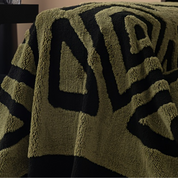 Manta de Sofá Luxuosa Sherpa Estilo Glam